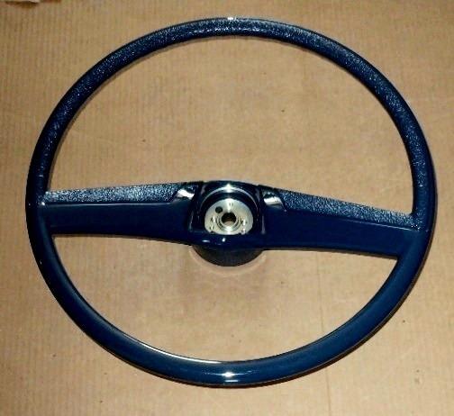 Steering wheel dark blue 1969 70 71 1972 chevrolet gmc truck new 