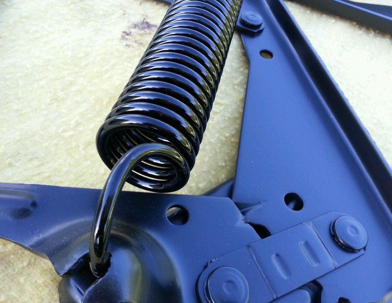 1966-67 Challenger Satellite Charger GTX Hood Hinges Powdercoated Oem, US $99.00, image 3