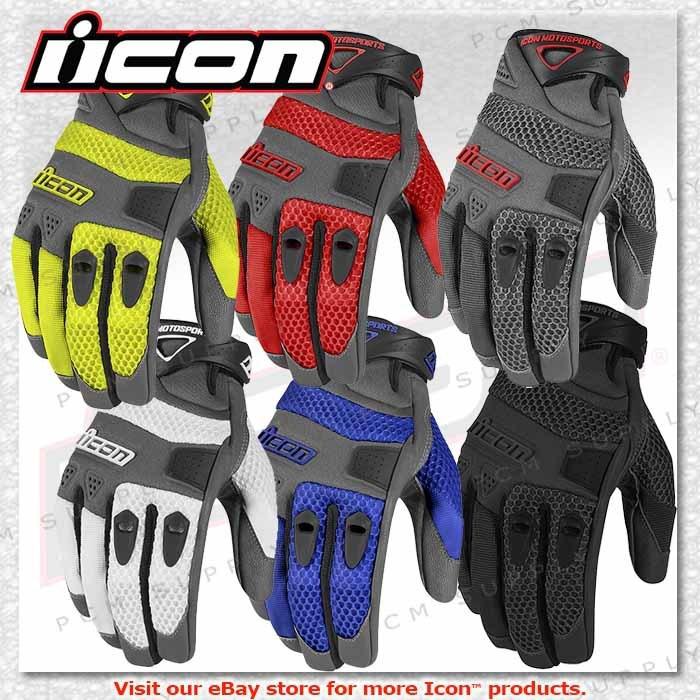 Icon anthem motorcycle street glove