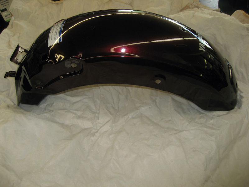 Yamaha v-star 250 rear fender 07-09 dark red