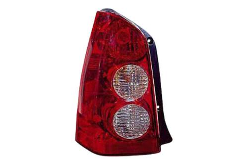 Replace ma2818107 - 05-06 mazda tribute rear driver side tail light lens housing