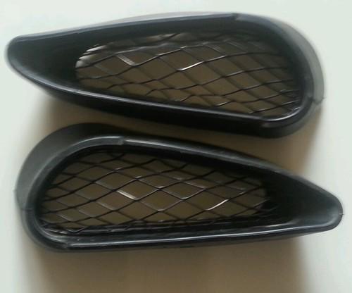 02-05 kawasaki zzr1200 zx 1200 c front ram air intake screens