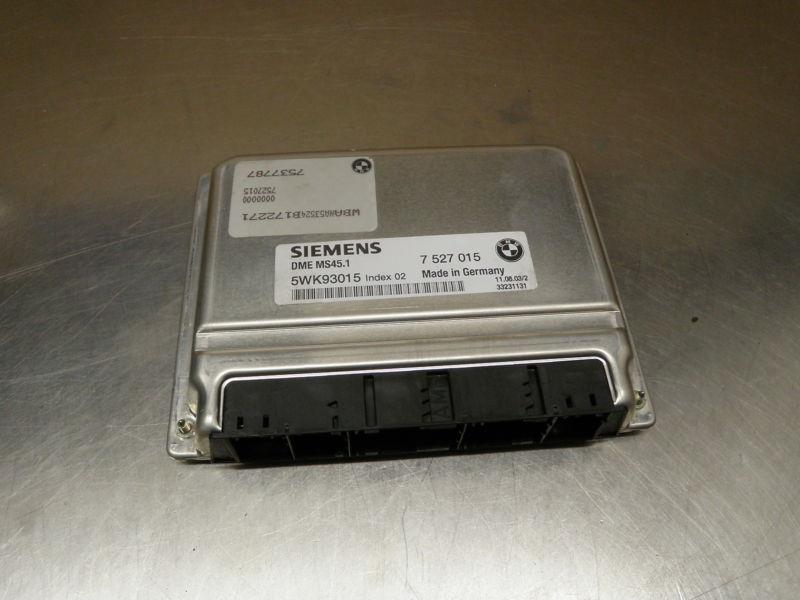 2004 2005 bmw 525 series engine computer oem 0800048