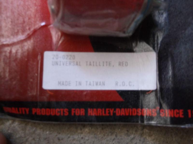 BIKERS CHOICE UNIVERSAL TAILLIGHT ASSEMBLY FOR HARLEY DAVIDSON, US $15.00, image 4