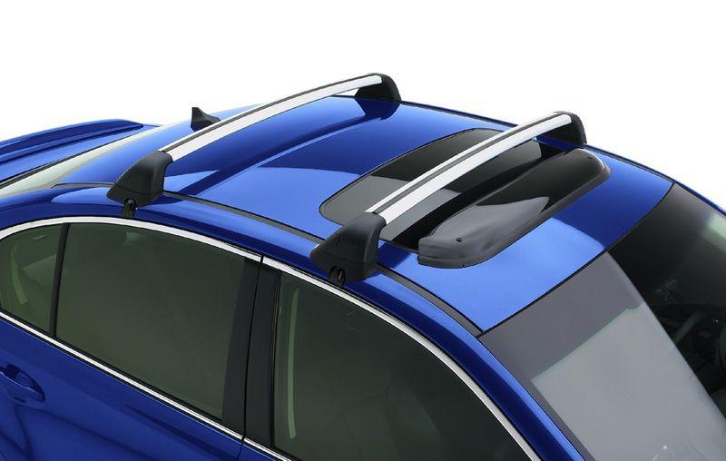 New oem subaru legacy carrier bars roof rack fixed cross bars 09 10 11 12