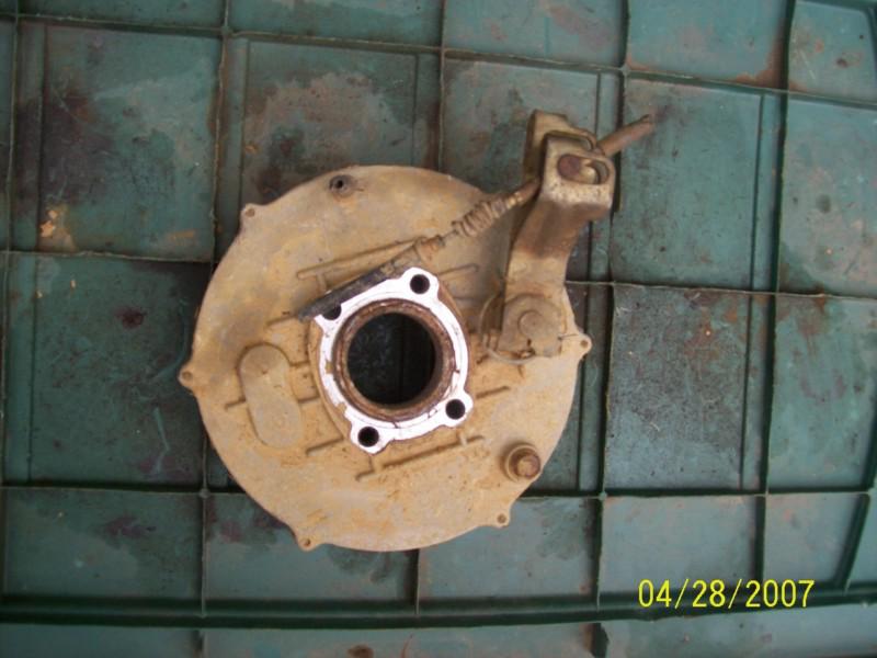 1997 kawasaki prairie 400 4wd rear brake backing plate