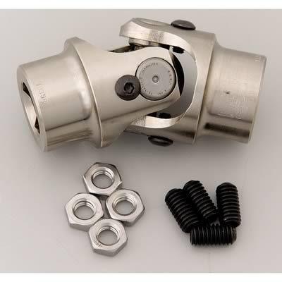 Flaming river steering universal joint steel nickel plated 3/4" dd 3/4" dd ea