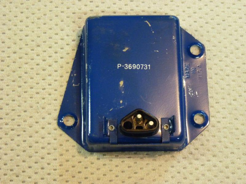 Chrysler direct connection electronic voltage regulator part # p3690731