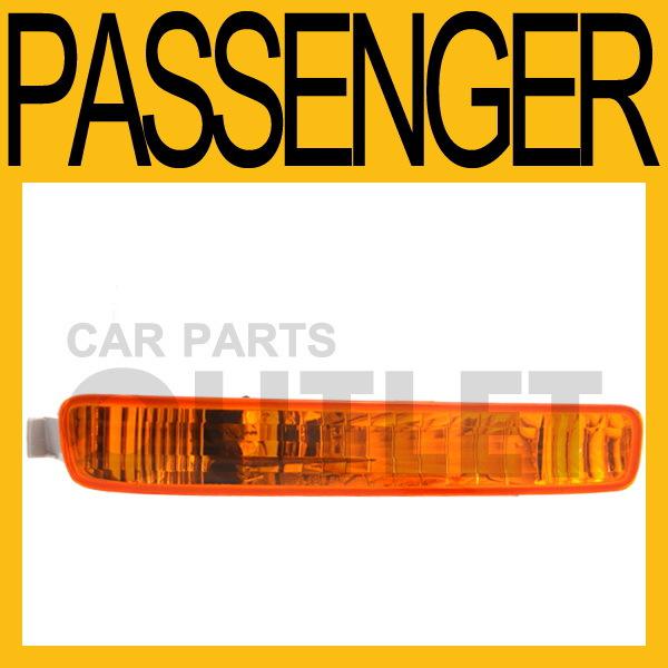 96 97 honda accord bumper signal lamp ho2531116 amber lens new light bulb right