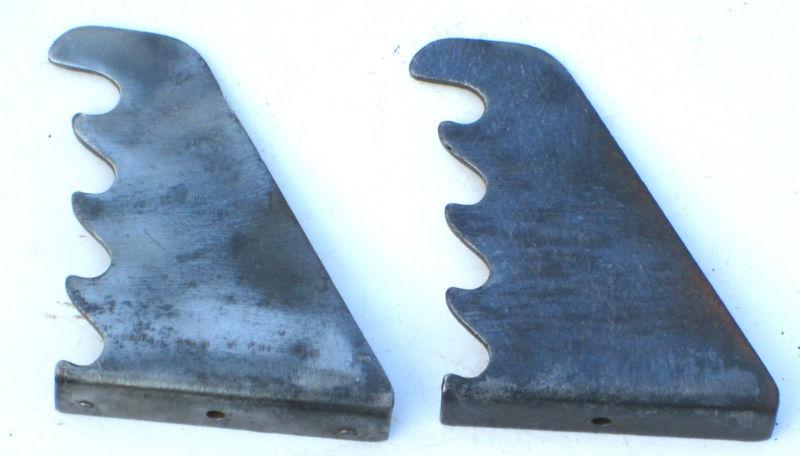1937 1938 chevy gmc truck seat brackets / original / 1936