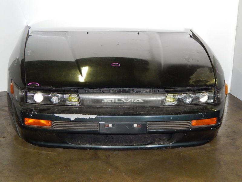 Nissan 240sx s13 silvia jdm front end conversion 1989 1993 hood fenders lights