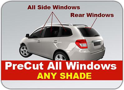  frontier crew cab 05-11 all windows 2ply tint films any shade or mixed vlt