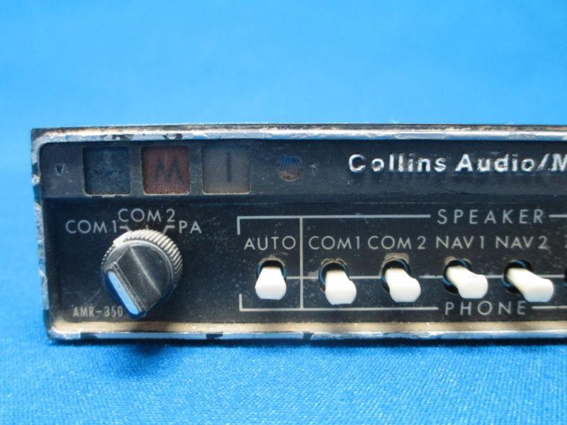 Collins AMR-350 Audio/Marker P/N: 622-2087-006 S/N:4944 14V, US $74.99, image 3