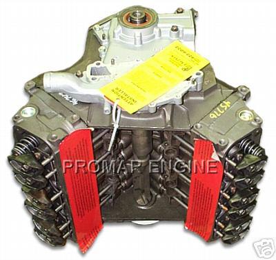 Reman 95-02 gm 231 buick 3.8 vin k long block engine