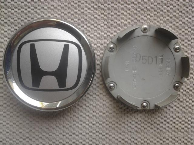 Set of 2 oem honda accord odyssey pilot crv element civic ridgeline  center caps