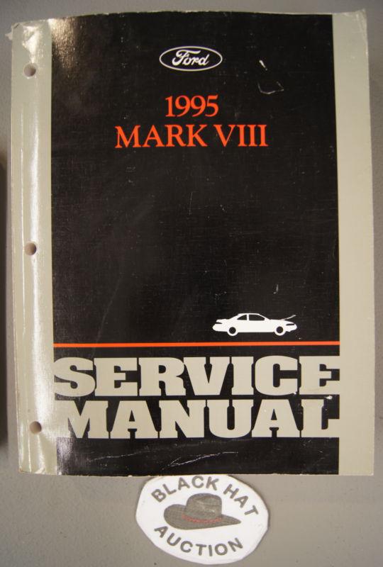 1995 lincoln mark viii 8 factory shop service manual 