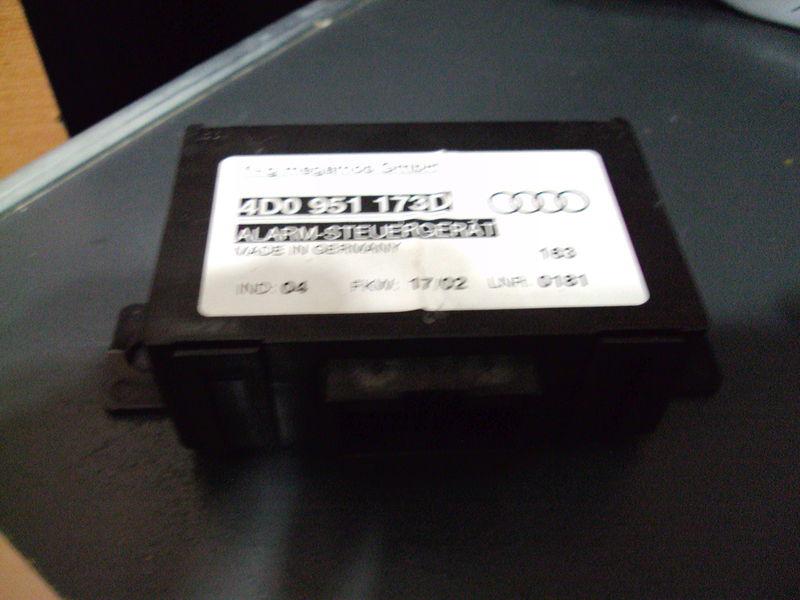 Audi a6 s6 a8 allroad alarm control module theft security 4d0951173d