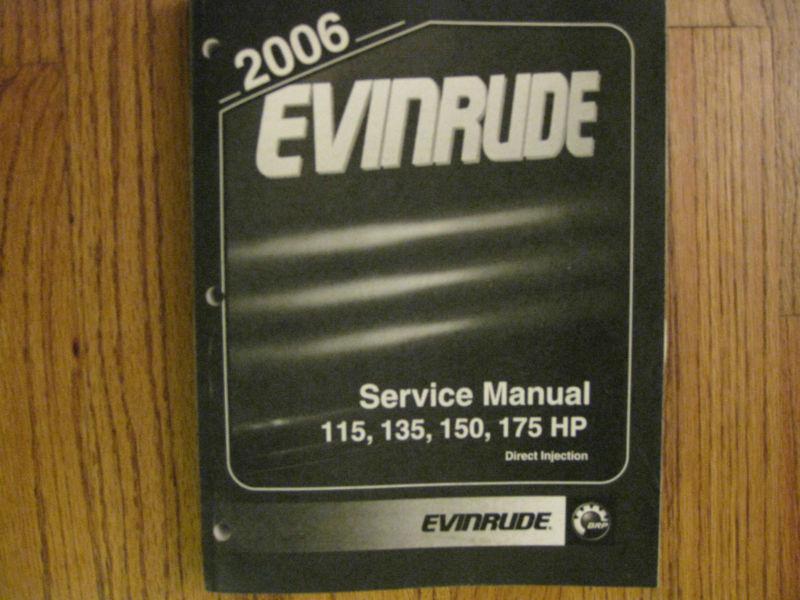 Evinrude service manual 2006 sd e-tec  70, 90 hp , factory
