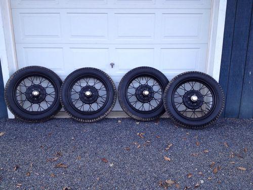 Ford model a wire wheel spoke hotrod