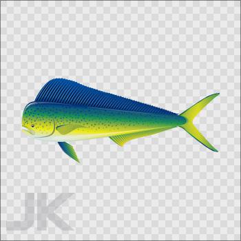 Decals sticker fish salt water dorado dolphin l 0500 xf92z