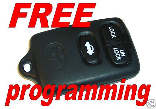 Oem 1995 1996 1997 toyota avalon keyless remote entry fob transmitter  gq43vt7t