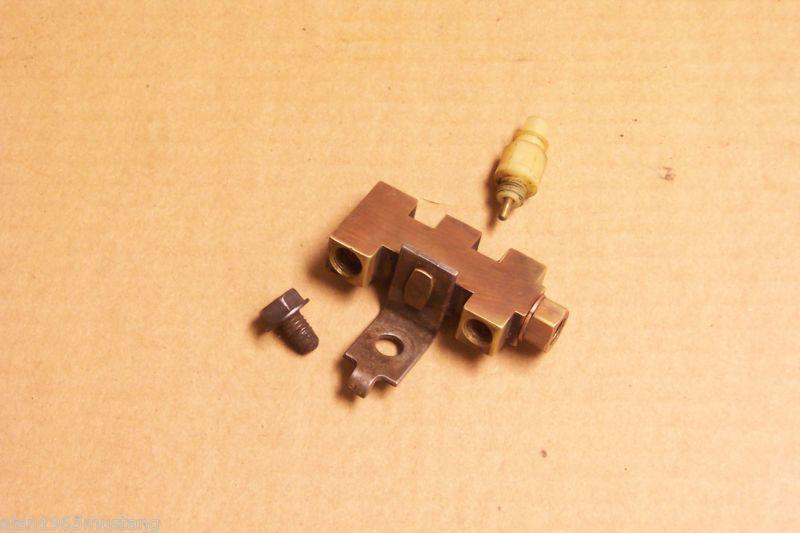 (j) oem 1967 67 1968 68 ? ford mustang drum brake distribution valve and switch