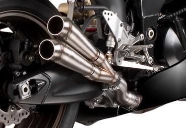Kawasaki zx10r 06-07 speedpro exhaust motogp twincan slipon muffler can silencer