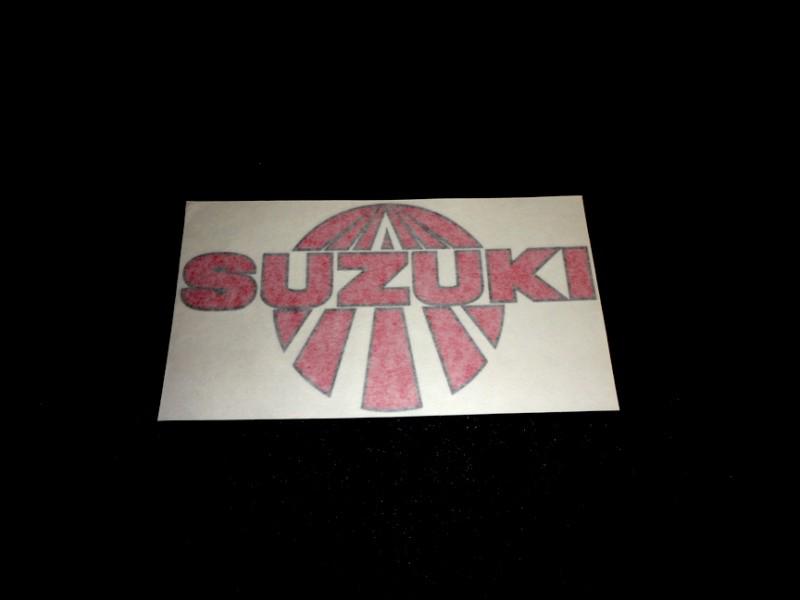Suzuki rising sun gsxr gsx-f katana gs rm-z ds dr sp ts tc rm tm decals red7  