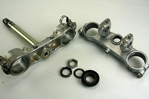 triple clamp 2000 Kawasaki KX250 KX 250 fork tree tripple KX125 99 00 OEM, US $56.99, image 2