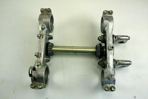 triple clamp 2000 Kawasaki KX250 KX 250 fork tree tripple KX125 99 00 OEM, US $56.99, image 5
