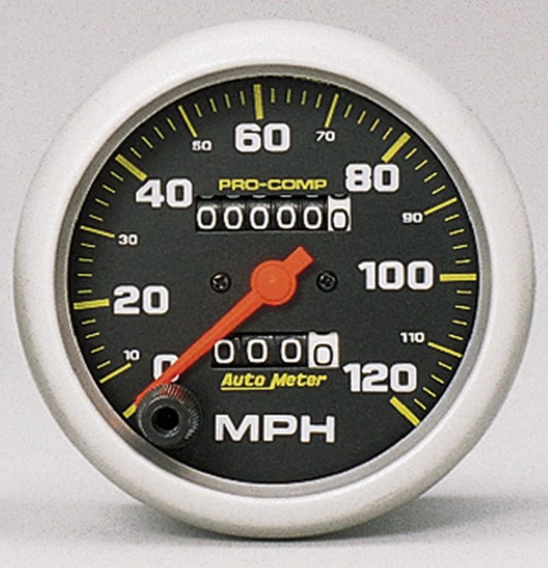 3 3/8" auto meter 5152 pro-comp 0-120 mph series speedometers -  atm5152