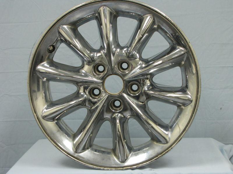 100i used aluminum wheel - 02-04 chrysler 300m/concord,17x7