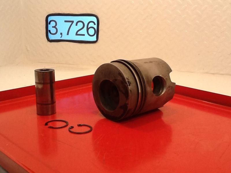 Deutz f3l912 engine piston and pin genuine oem quality used parts diesel power  