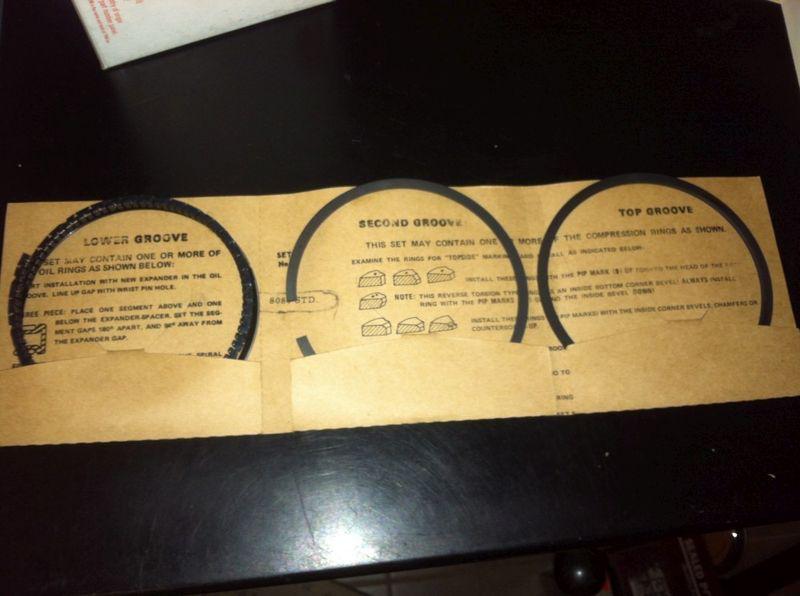 Trw ramco piston rings 8089 std x8