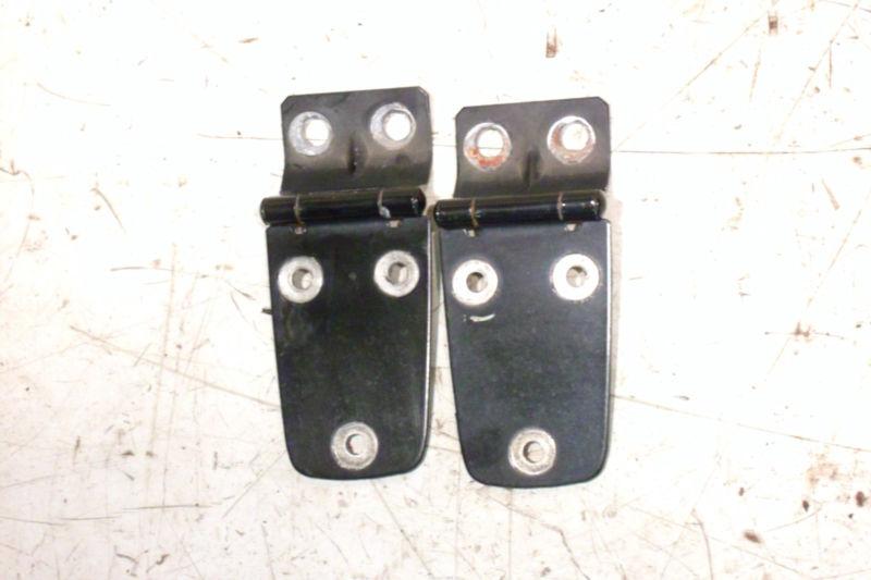 Find Jeep Wrangler TJ Hood Hinges 9706 Hinge Pair Black OEM in