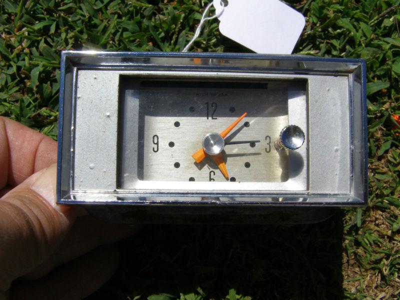 Find 1964 Ford Galaxy Dash Clock 64 Galaxie With Bezel in Springfield