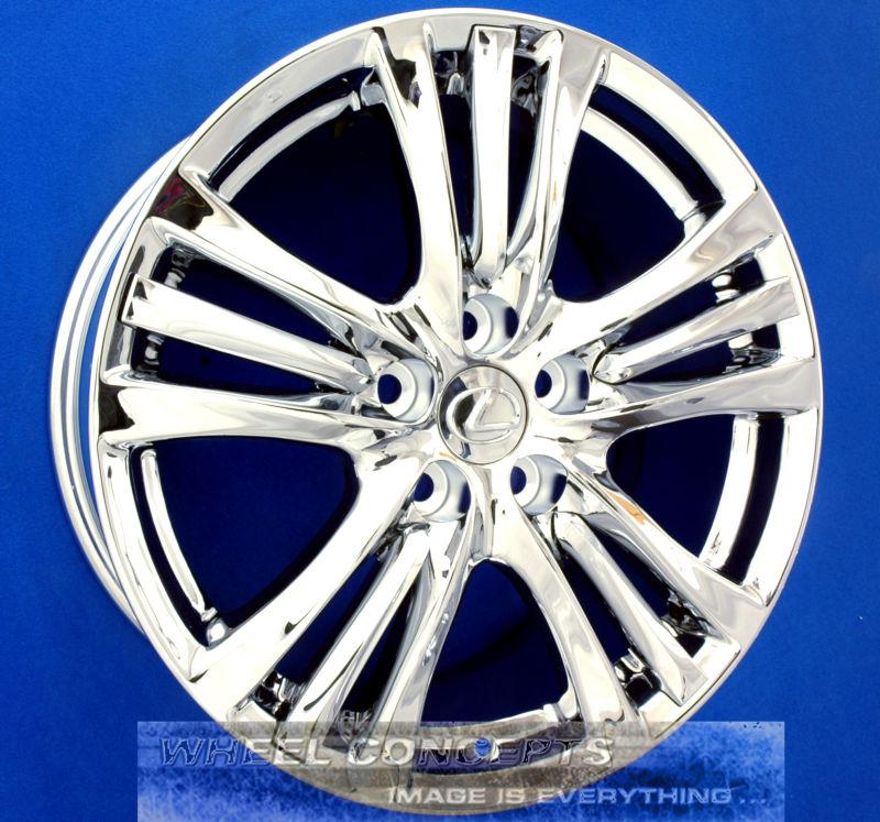 Lexus gs350 gs430 gs450h 18 inch oem chrome wheels rims gs 350 430 450h 450 h ls