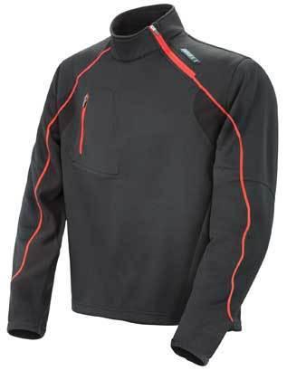 New joe rocket full blast mid layer, black, 3xl