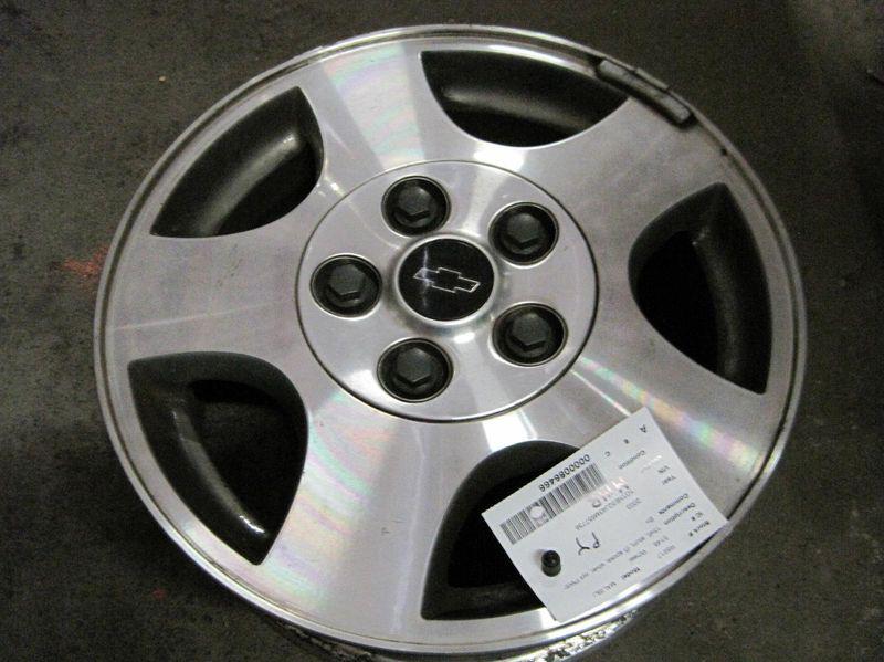 03 chevrolet malibu wheel 15x6, alum autogator 