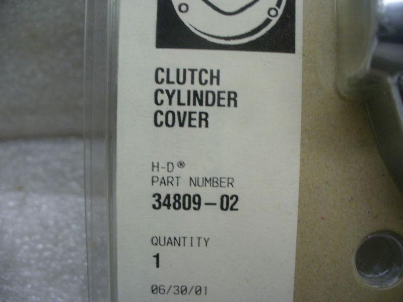Harley 02-V-Rod VRSC chrome clutch cylinder cover, # 34809-02., US $19.99, image 2