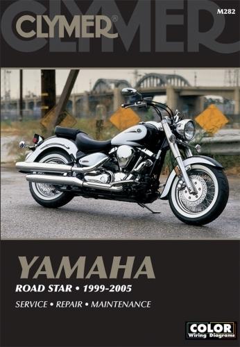 Clymer yamaha twins roadstar manual m282 service manual motorcycle 282-2