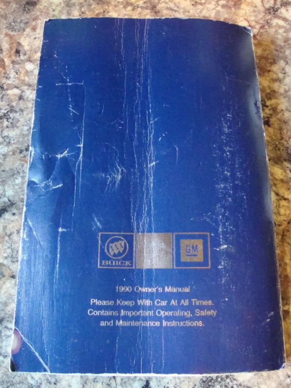 1990 Buick Reatta Owners Manual 90 Original Owner Guide Book , US $14.99, image 3