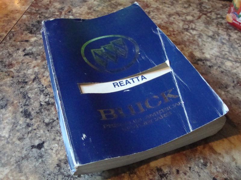 1990 Buick Reatta Owners Manual 90 Original Owner Guide Book , US $14.99, image 4