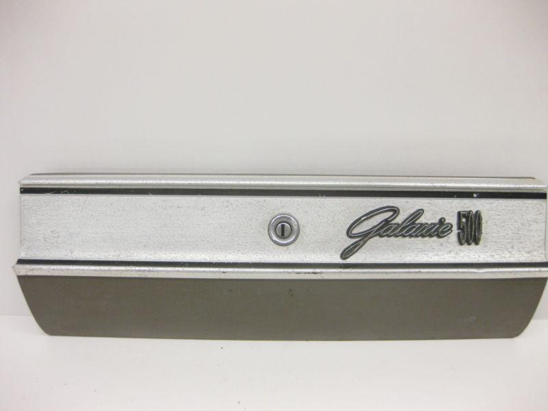 1964 1963 1962 FORD GALAXIE 500 GLOVE BOX DOOR & TRIM WITH LOCK HARD 2 FIND, US $27.99, image 2