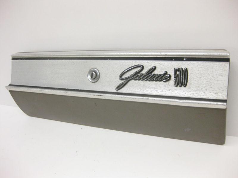 1964 1963 1962 FORD GALAXIE 500 GLOVE BOX DOOR & TRIM WITH LOCK HARD 2 FIND, US $27.99, image 4