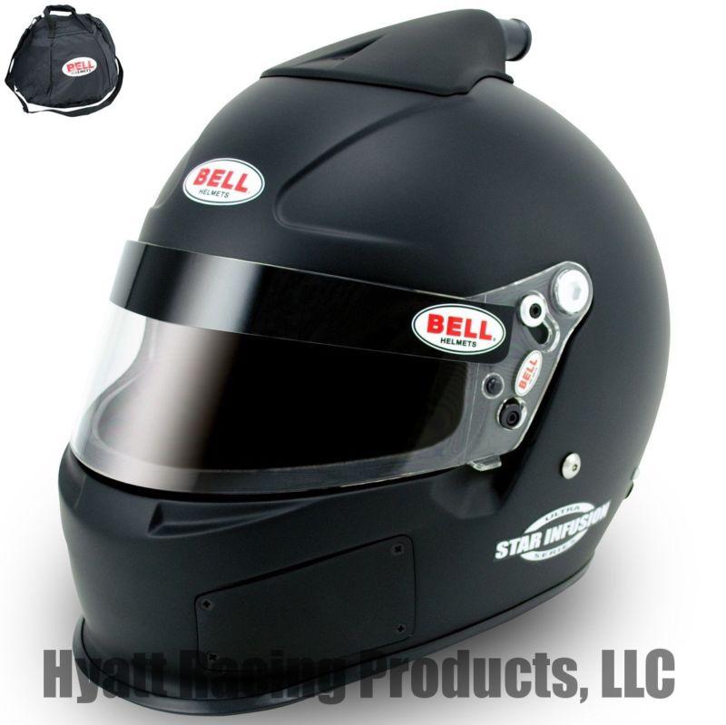 Bell star infusion racing helmet sa2010 & fia8858 - all sizes & color (free bag)