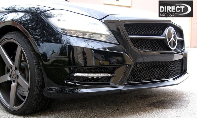 2011+ mercedes cls w218 sport front center lip spoiler (fits sport bumper only)