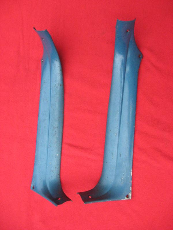 1955-1957 chevy 150/210 2 door/4 door sedan vertical pillar garnish molding(l&r)