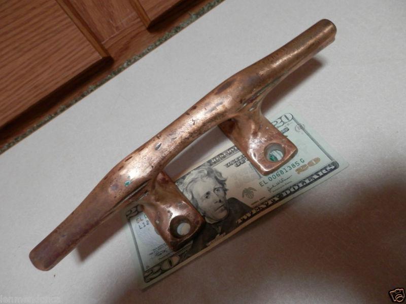 Antique 10 inch bronze yacht cleat