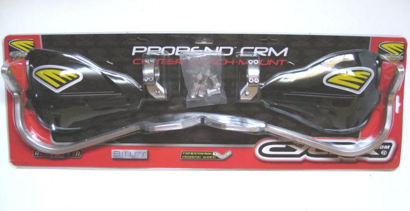 Cycra handguards pro-bend racer pack pair crm black 1-1/8" crf yzf rm kxf exc xc